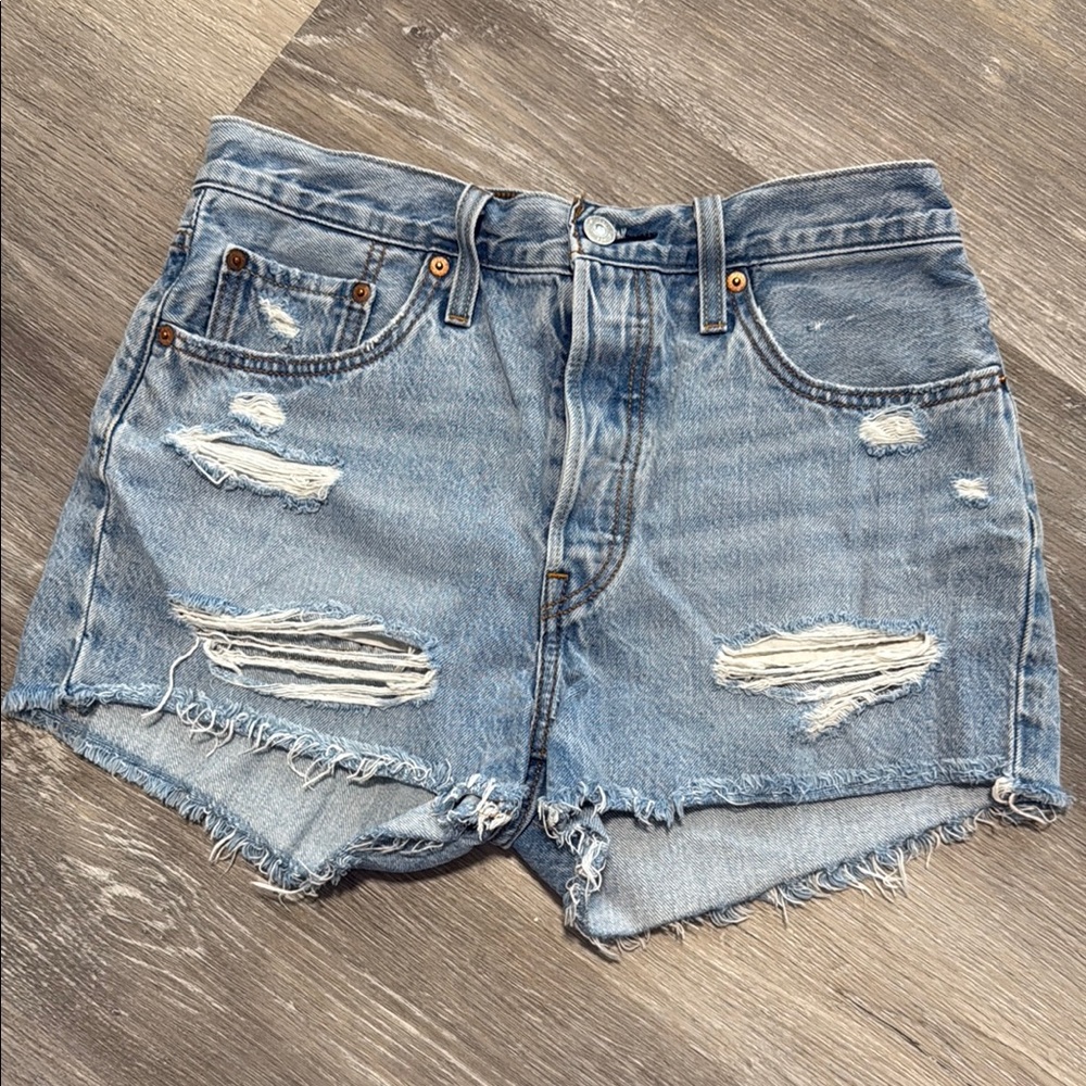 501® ORIGINAL FIT HIGH RISE WOMEN'S SHORTS